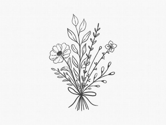 Download Floral Bouquet SVG Flower Clipart - Bouquet Collection
