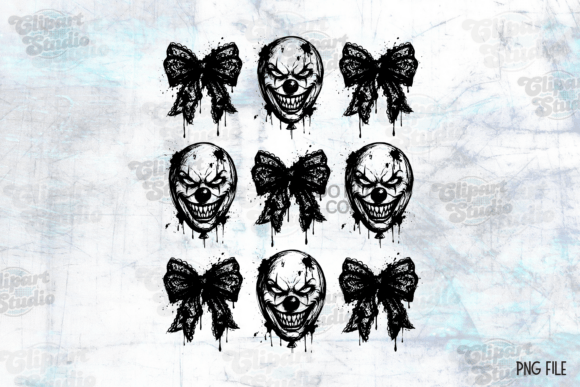 Download Halloween Coquette Bow &amp; Balloon PNG - Balloon Collection