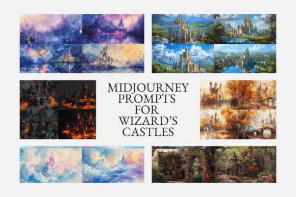 Download Midjourney Prompts for Wizard’s Castles - Prompt Collection