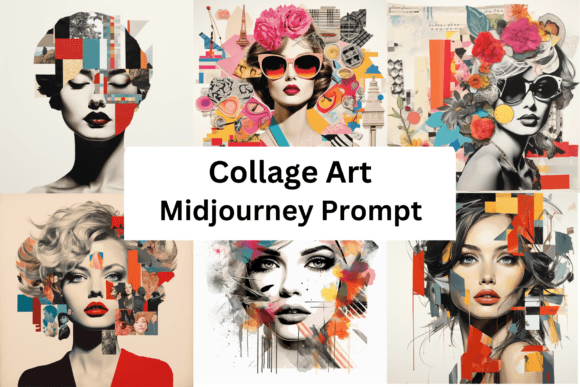 Download Midjourney Prompt for Collage Art - Prompt Collection