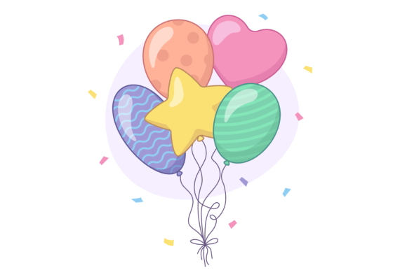 Download Birthday Balloons - Balloon Collection
