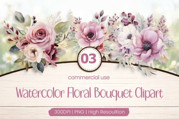 Download Floral Bouquet Clipart PNG - Bouquet Collection