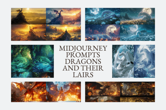 Download 50 Midjourney Prompts Dragons - Prompt Collection